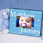 New Baby Boy Printed Frame